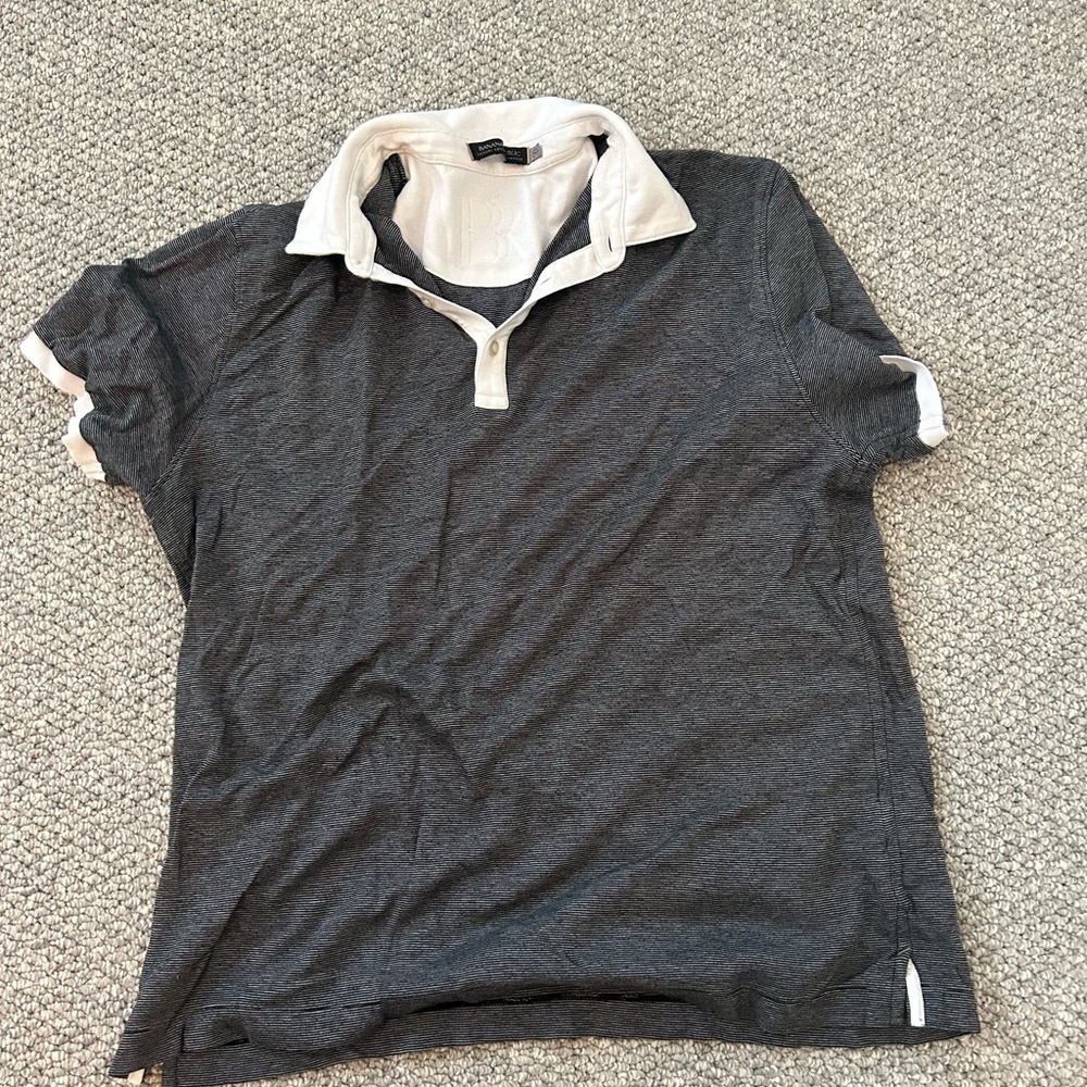 Banana Republic collard short sleeve shirt